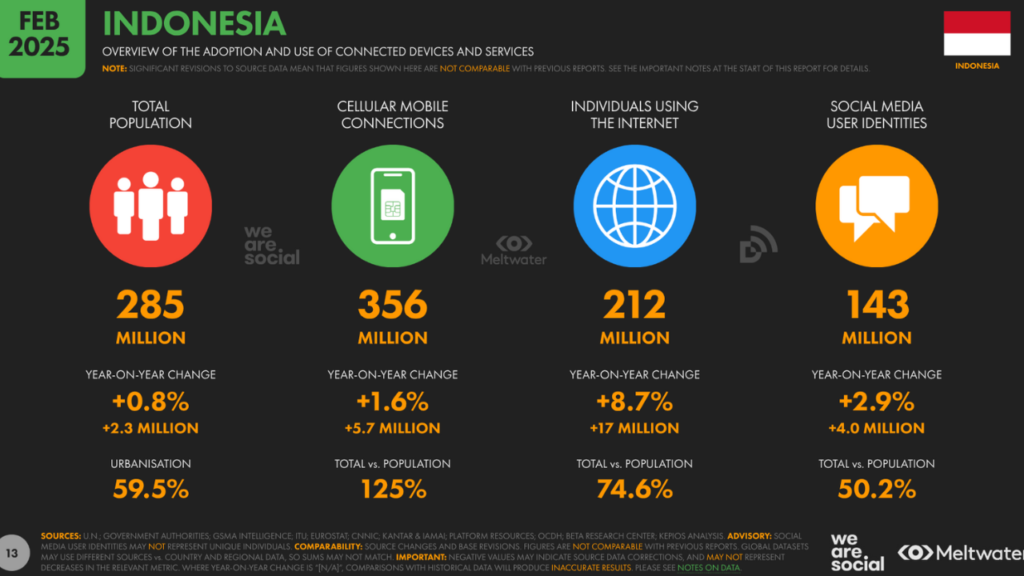 Digital 2025: Indonesia — DataReportal – Global Digital Insights